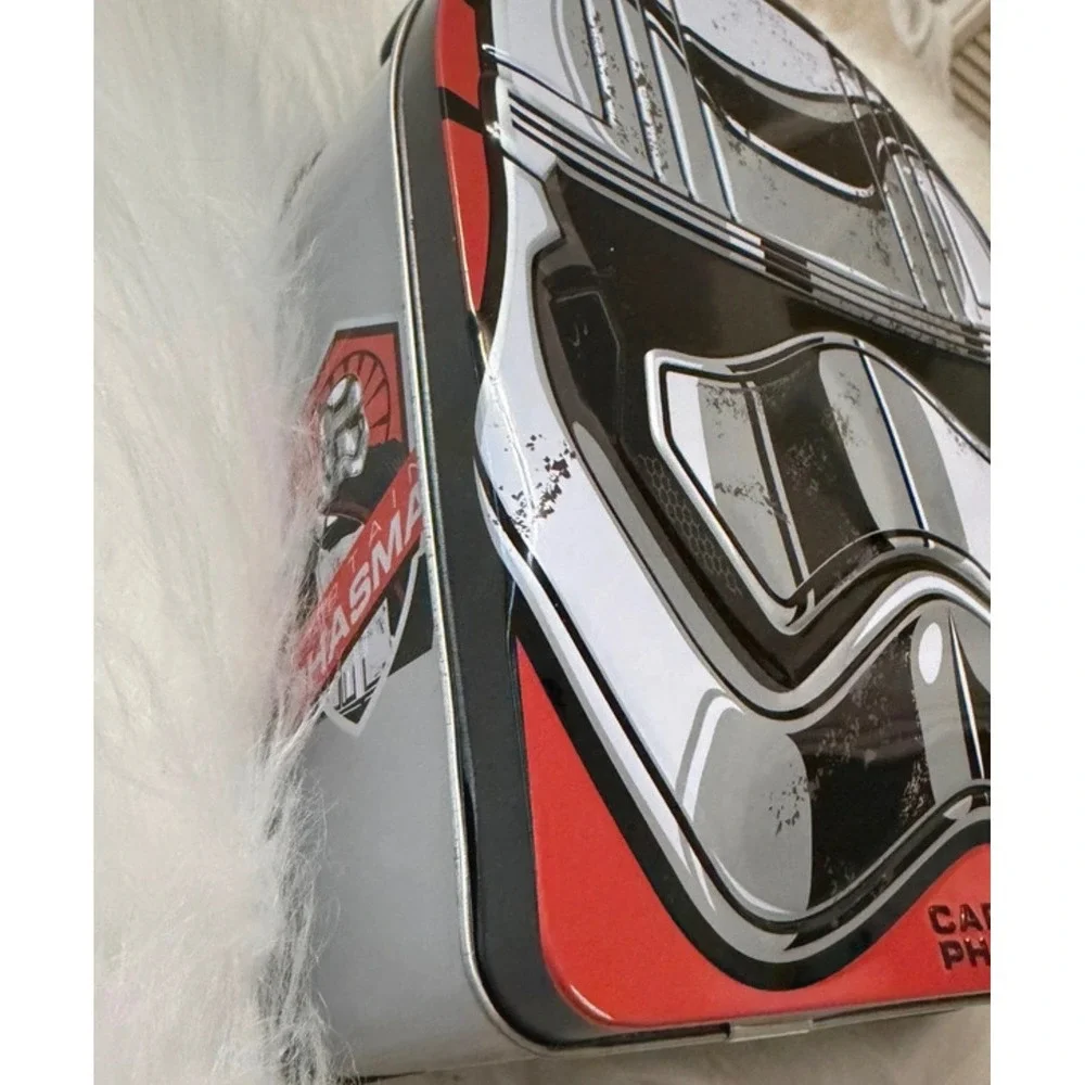 Star Wars Captain Phasma 3D Embossed Tin Lunch Box The Force Awakens Tin Box Co